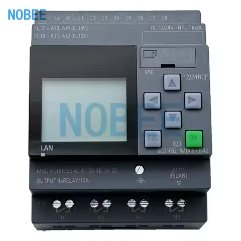 New Original, PLC logo 8.4 Logic Module, 6ED1052-1HB08-0BA2 6ED1052-1CC08-0BA2 6ED1052-1FB08-0BA2 6E