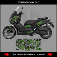 YAMAHA XMAX 250 OLD HULK EDITION STRIPING STICKER / OLD XMAX MOTORCYCLE LISS STICKER / OLD XMAX DECA