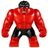 Lego Marvel Super Heroes SH0370: Red Hulk - Yellow Eyes. 76078.
