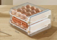 DDS - 雞蛋收納保鮮盒(小號抽屜款)(尺寸:22*22*15CM)#N209_010_245