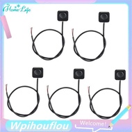 [HoME&life] Momentary Push Button on Off Switch Black Plastic 12V 24V  Mount Mini Button Switch