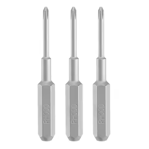 3/5pcs Phillips Slotted Torx Hex Triangle Y-Type Screwdriver Bit 5/32" Hex Shank Magnetic Cross Head