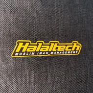 RK49 reflective Halaltech sticker stickmaniac