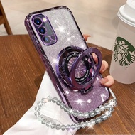 เคสโทรศัพท์สำหรับ OPPO Reno 5 5G Reno 4 A16 Reno 6ตัวปกป้องกล้องถ่ายรูปปกหลังพร้อมที่ยึดและสายรัด