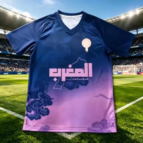 Classic Morocco 2026 Football Jersey,for Men and Women,Supporter Culture,Breathable Football T-shirt