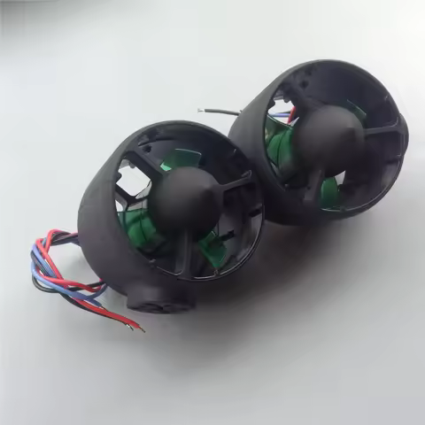 12v-24v Underwater Thruster Waterproof 300kv Brushless Motor Propeller 70mm Jet Pump For Rov Rc Boat