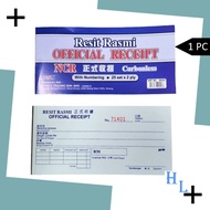 SYN NCR Official Receipt 25's x 2Ply with Numbering | Buku Resit Rasmi (90253) | Receipt Book