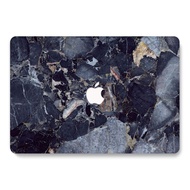 Unique Blue/Black Rock Matte Case Cover Casing for All Apple MacBook New Pro Air 13 14 15 16 2018-2024 Models M1 M2 M3 Max Chip Laptops Accessories