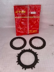 CLUTCH LINING SET LIFAN 110 SINGLE CLUTCH 3PCS  YSK BRAND