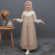 Latest Gamis 2026 Girls' Party Gamis Clothing Gamiss Games Tanggung Hamis Modern Children's Famis Ki