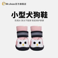 【Ready Stock】 Mr. Shoes Small Dog Dog Shoes Dopamine Color Splash-Proof Water Dog Shoes Dog Shoes Te
