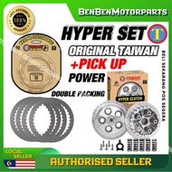 #SHIP IN 24HOUR# TOBAKI HYPER CLUTCH+CLUTCH DISC RACING+IRON PLATE(FULL SET)=>EX5/ DREAM/ SRL110/ Y1