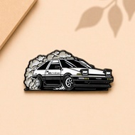 𝗣𝗶𝗻𝗴𝗼 ʀᴇᴀᴅʏ sᴛᴏᴄᴋ | Cute Enamel Pin | Minimalist Brooch Badge Gift | Initial D AE86 FujiwaraTofu Car