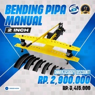 Best Seller Mesin Bending Pipa Manual/Mesin Pembengkok Pipa Hidrolik