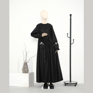 KUPNAD Gamis Katun Premium Toyobo bordir bunga esther - Daisy Dress