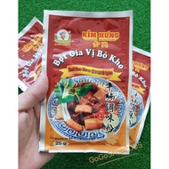 【Vietnam】Kim Hung Bot Gia Vi Bo Kho Beef Stew Flavor (Bo Kho) Spice 25g 牛腩调味粉