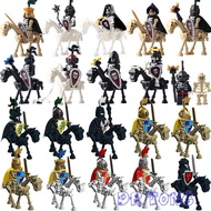 2673 People Collection Compatible Lego Medieval Series Castle Knight Medieval Skeleton Soldier Assem