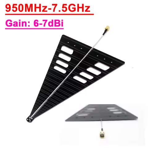 Log Periodic Antenna 950M-7.5G UWB Directional Antennas 1090M 1.2G 1.5G 2.4G 5G 5.8G WiFi Aerial SAM
