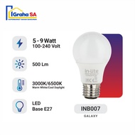 INLITE BULB GALAXY 5 WATT - 9 WATT PUTIH 3 FREE 1