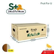 Fruit Box Number S + (Ki-4) Size 24 × 37 14 cm Pack Of 10 Pieces Perforated 5 Layers