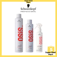 Schwarzkopf Osis Flatliner Heat Protection Spray 200ml / Schwarzkopf Osis Freeze Hair Spray 300ml / 