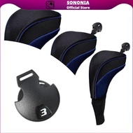 SONONIA Golf Head Cover Number Tag Interchangeable Number Tag Golfer Gift Number: 3, 4, 5, 7, X for 