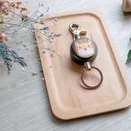 i好溜 伸縮鑰匙圈 -滿滿動物系列 / 柴犬_AYA3