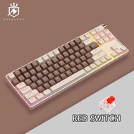Bàn phím cơ không dây Royal Axe R87 - Hỗ trợ 3 mode kết nối - Led RGB nhiều chế độ - Hotswap 5pin