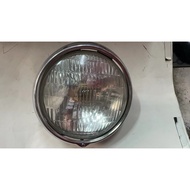 HONDA CB175 K3 HEAD LAMP , LAMPU DEPAN (33100 - 292 ) JAPAN + HOUSING LAMPU  (61301-333 )