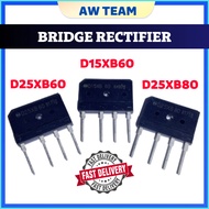 BRIDGE RECTIFIER  D15XB60 / D25XB60 / D25XB80