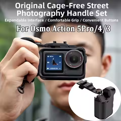 Quick Release Xplorer Grip Kit Handle Plastic Shutter Button Street Grip Holder Lightweight for DJI 