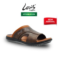 Louis Cuppers Men Slip On Faux Leather Classic Casual Sandals - 230141227