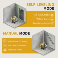 Good
 DeWalt laser level DW089LG laser 360 laser measuring tool construction laser Degree Profession