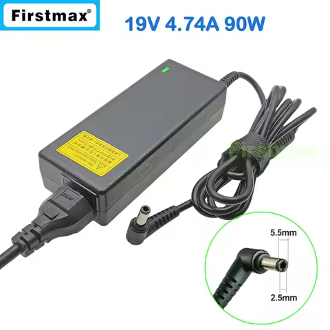 AC Power Adapter 19V 4.74A 90W Laptop Charger for LG Widebook RD310 RD310-K Xnote E500 E510 E530 EB5