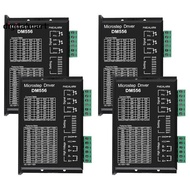 DM556 CNC Digital Stepper Driver DM556 Stepper Motor Controller 2-Phase Stepper Motor Driver 4Pack