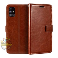 Samsung M51 Case Latest Premium Retro Armor Super Wallet 4 Pocket Full 360 Degree Luxury Flip Cover 