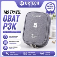 UR TECH P3K Medical First Aid Kit Travel Bag - D1018 Gray