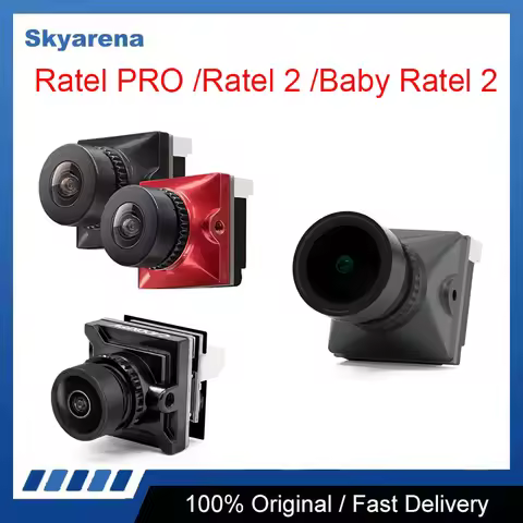 Caddx Ratel 2 / Ratel PRO 1/1.8'Starlight 1200TVL NTSC PAL 16:9 4:3 Switchable Super WDR FPV Micro C