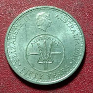 koin Australia 10 Cents Commemorative 50th Anniversary 2016