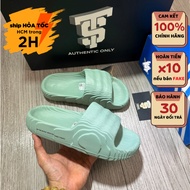 [GENUINE] ADILETTE 22 HAZY GREEN IF9485 Waterproof Molded Sandals FULL BOX TAG AUTH