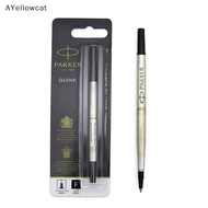 AY Parker quink roller ball rollerball pen refill black ink medium nib  MM