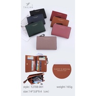 Medium Wallet 2 Folds Zip-Up T2708-001