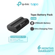 TP-Link Tapo A100 6700mAh Battery Pack | 5 hour Charging Time | 6-way protection | Compatible with T