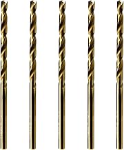 MAXTOOL 5/64" 5pcs Identical Jobber Length Drills HSS M42 Twist Drill Bits 8% Cobalt Fully Ground Go