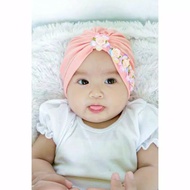 Jj - HANA CHILDREN'S TURBAN / CHILDREN'S BANDANA JERSEY MATERIAL AGES 0-3 YEARS JERSEY MATERIAL BABY