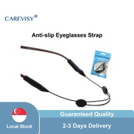 CAREVISY Sports Spectacle Strap Anti Slip Wire String Rope Band Retainer Holder Adjustable Silicone 