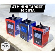(MINI ATM) ATM target motif savings piggy bank 10 million mini piggy bank 100 get 10 million plus ke