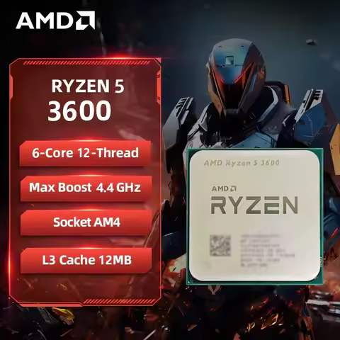AMD Ryzen 5 3600 6C/12T 4.4GHz Unlocked AM4 Gaming CPU Without Package