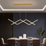 CIMI Dining Light Nordic Minimalist LED Chandelier Modern Chandelier Golden Dining Room Chandelier D