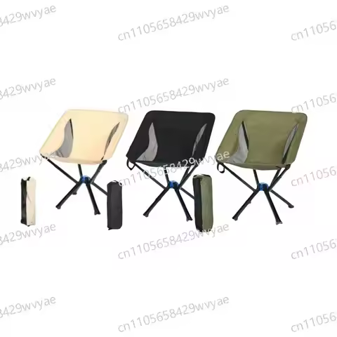 Outdoor Portable Quick Open CLIQ Chair Lightweight Folding Aluminum Fishing Backpacking Beach Campin
